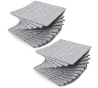 Janasiba 24 pezzi pannelli assorbenti sonori isolanti sonori, isolamento basso, decorazione parete e trattamento acustico