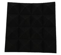 Janasiba 25 x 25 x 5 cm Spugna Insonorizzata Schiuma Acustica Pannello Stop Assorbimento Studio Ktv Suono per Residenziale Cultura Arte Camera Da Letto Bagno Soggiorno Tv Sfondo