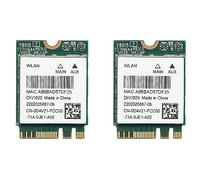 Janasiba 2X DW1820 QCNFA344A Scheda di Rete Wireless 2.4G+5G Dual-Band Gigabit Bluetooth 4.1 Scheda di Rete NGFF Supporta 802.11AC