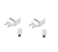 Janasiba 2X Tuya ZigBee 3.0 - Ripetitore di segnale USB Extender per dispositivi ZigBee2MQTT Mesh Home Assistant Deconz Automation, spina EU