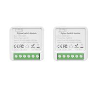 Janasiba 2X Tuya Zigbee 3 CH DIY Smart Switch 3-Way Control Light Relay Smart Life Modulo Interruttore Zigbee con Wireless