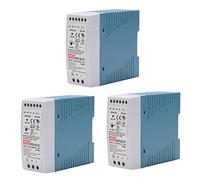 Janasiba 3 X MDR-60 24 V 60 W DIN guida alimentazione AC DC regolatore di tensione del driver alimentatore 110 V 220 V