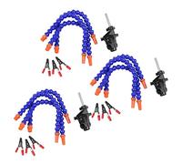 Janasiba 3 X vite bastone tavolo morsetto saldatura stazione con 9 pezzi flessibile saldatura supporto PCB saldatura riparazione terza mano strumento