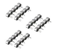 Janasiba 30 pezzi 9,7 mm x 7 mm 2 pin MIC Capsule Elettrolet microfono condensatore