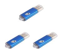 Janasiba 3X 2GB USB 2.0 Flash U disco Blu