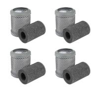 Janasiba 4 filtri e spugna per aspirapolvere T116, filtro 'aria di scarico, post-motore, serie H-Free 100 pezzi, per ridurre 2