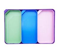 Janasiba 4 vassoi , utensili da pittura diamantata e set di parti, accessori per l'arte del diamante, dimensioni