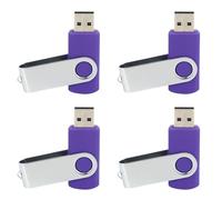 Janasiba 4 X Ruotare l'unità flash USB 2.0 128 MB Memory Stick Storage U Disk