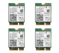Janasiba 4X AX211NGW WiFi 6E M.2 Key E CNVio2 Scheda di rete wireless a doppia banda 2,4 Ghz/5 Ghz Adattatore Bluetooth 5.2 802.11Ac