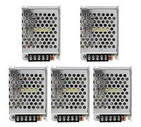 Janasiba 5 X AC 100 V - 240 V a DC 12 V 3 A 36 W Trasformatore di tensione interruttore striscia LED alimentazione