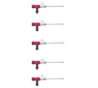 Janasiba 5 X moto idraulico frizione cilindro freno pompa freno M10X1.25mm alluminio rosso