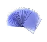 Janasiba 50 pezzi titolari e maniche trasparenti per collezionisti Pallacanestro Carte Sportive 35PT Rigid Plastica