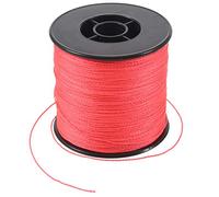Janasiba 500 m, 100 lb, 0,5 mm, filo da pesca intrecciato Super Strong Pe, 4 fili, colore: rosso