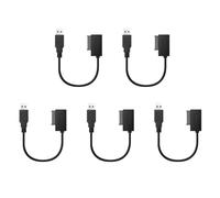 Janasiba 5X Adattatore USB PC 6P + 7P CD DVD Rom Convertitore da A USB 2.0 Slimline 13 Pin Drive Cable per PC Laptop Notebook