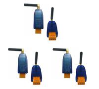 Janasiba 6 Pezzi Serie Ricetrasmettitore Wireless RS485 20DBM 433Mhz Trasmettitore e Ricevitore Modem Radio VHF/UHF per Telecamera PTZ Smart Meter