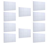 Janasiba 60 di assorbimento acustico, 12 x 12 x 0,4, fonoassorbente per isolamento dei per acustica