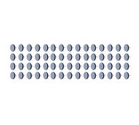 Janasiba 60 pezzi 25 mm sedia scorrevole mobili PTFE semplice cuscino mobile rotondo con protezione piede per il pavimento in legno duro