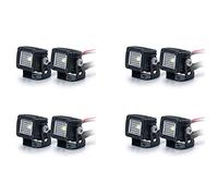 Janasiba 8 faretti modificati per auto SCX10 TRX4 TRX6 1/10 RC Crawler Car,D