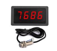 Janasiba 9999 min contagiri digitale LED, DC 8-24 V, contagiri con NPN 5 V interruttore con sensore magnetico Hall