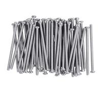 Janasiba a testa M2,5 x 40 mm, in acciaio 304, 60 pezzi