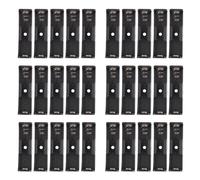 Janasiba AA/1,5 V/PP3 Portabatterie/spina con interruttore chiuso o aperto, supporto batteria AA X 1 supporto PCB Quantità: 30