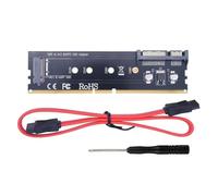 Janasiba Adattatore DDR3 DDR4 DDR2 a M2 SSD da DDR a M.2 PCB 15pin corrente + 7pin connettore dati