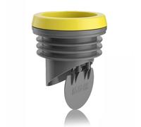 Janasiba Anelli di cera per flange di WC con sistema di prevenzione del riflusso - spesso anello di cera per water, adatto per 3,2 - 4 tubi fognari, facile da installare