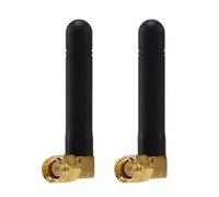 Janasiba Antenna WiFi da 2,4 GHz, 3,5 Dbi WiFi, Bluetooth ZigBee, modulo SMA spina ad angolo retto, grande modem antenna esterna