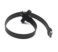Janasiba Cavo anteriore da tipo E a telaio di tipo C (A-Key) femmina USB 3.2 Gen2 x 2 Silenziatore prolunga cavo pannello frontale 20 gbit/S