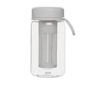 Janasiba Cold Brew - Macchina da caffè, tazza da viaggio con manico in silicone morbido, portatile, con tazza da viaggio