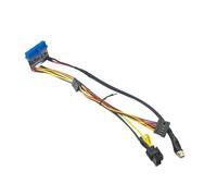Janasiba DC 12 V, 300 W, 24 pin, connettore per scheda madre ATX, alimentatore da DC a ATX PSU modulo per PC giocatori di computer, plastica, blu e metallo, 1 pezzo