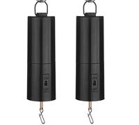 Janasiba Funzionamento a batteria Spinner Nero Tornio Motore Da Appendere Gioco Ornamento 2 Pezzi