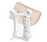 Janasiba Gua Sha Tools - Raschietto per la pelle in ceramica, per massaggiare il viso, massaggiatore per la testa, con