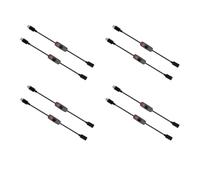 Janasiba Interruttore di alimentazione USB tipo C con spia di controllo a femmina USB-C prolunga interruttore per 4B 8 pezzi