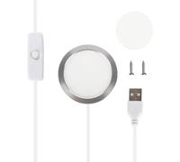 Janasiba Kit di lampadine LED fai da te 3W DC 5V per luci notturne personalizzate Non sono incluse parti 3D Produttore: Treasure House Toy Model. Modello MH001 bianco caldo.