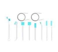 Janasiba Kit di manutenzione per gelatiere con 2 spazzole di pulizia e 8 utensili stretti