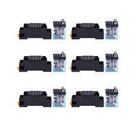 Janasiba LY2NJ HH62P-L JQX-13F 220V AC Coil DPDT Power Relè 8 pin con attacco PTF08A