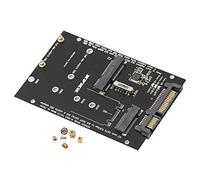 Janasiba M.2 NGFF MSATA SSD a 2,5 3.0 Adattatore 2 in 1 Convertitore Scheda per PC Laptop
