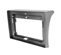 Janasiba Mascherina per auto 10,1 per 2010 - 2018 2 Din Fascia Audio Fitting Adapter Panel Frame Kit Accessori Auto