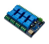 Janasiba Modulo relè a 8 canali, 30 A, DC7-28/5 V, WiFi, modulo relè Bluetooth ESP32-WROOM