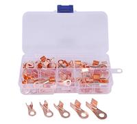 Janasiba Offnes - Set di connettori a crimpatura in rame, con in rame, OT 10 A, 20 A, 30 A, 40 A, 50 A, confezione da 70 pezzi