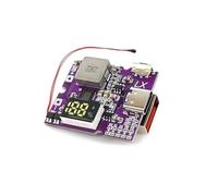 Janasiba Power Bank da 22,5 W, modulo di ricarica rapida mobile bidirezionale per caricabatterie al litio, supporta PD/QC, tipo C+USB