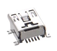 Janasiba R 5 pezzi mini USB tipo B femmina 5 pin 180° SMD SMT PCB adattatore per connettore loet