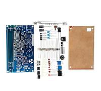 Janasiba Set contatore Geiger fai da te, modulo contatore, rilevatore di radiazioni nucleari con allarme e luce, blu