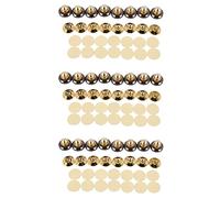 Janasiba Set di 24 punte per altoparlante placcato oro, supporto per CD, audio, subwoofer, amplificatore, giradischi isolanti, piedini