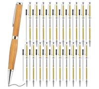 Janasiba Set di penne rotanti da 7 mm con ricariche, set di penne rotanti per insegnanti di rame fai da te