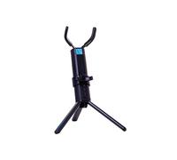 Janasiba Supporto per sassofono pieghevole, portatile, con base in metallo, pieghevole, per sassofono alto