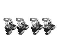 Janasiba Supporto universale 4 X A Pillar Hood LED da lavoro, per fuoristrada