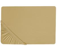 JANBU Coprimaterasso elasticizzato Verde oliva 160x200 cm Cotone