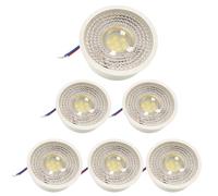 Jandei - 5 moduli LED ultra sottili ø50 x 23 mm per faretti da incasso, 7 W 750 lumen, luce calda 3000 K, tecnologia DOB. Sostituzione GU10/MR16. Illuminazione per interni IP20.